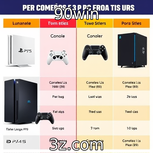 Comparação entre consoles e PCs para gamers